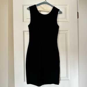 Juicy Couture Black Zip Back Dress